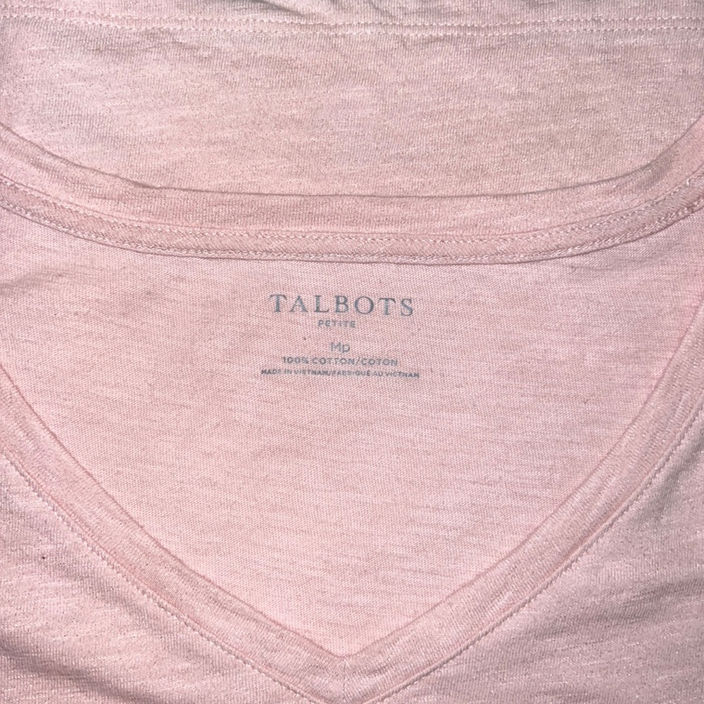 Talbots V-Neck Tee